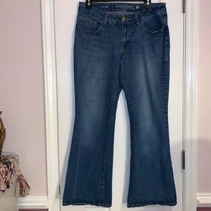 Faded Glory denim jeans, flare legs size P12